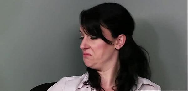  CFNM office babes giving handjob to lucky dude